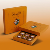 Premium Chocolate Collection in Orange Packaging