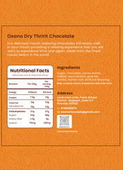 Dry Fruit Chocolate Collection: Open Box Presentation